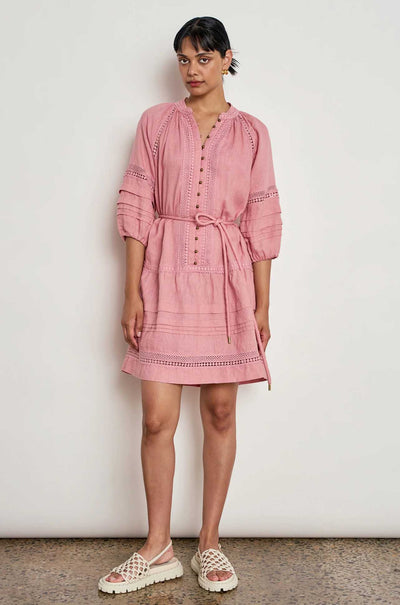 Zoe Kratzmann - jostle dress in pink clay