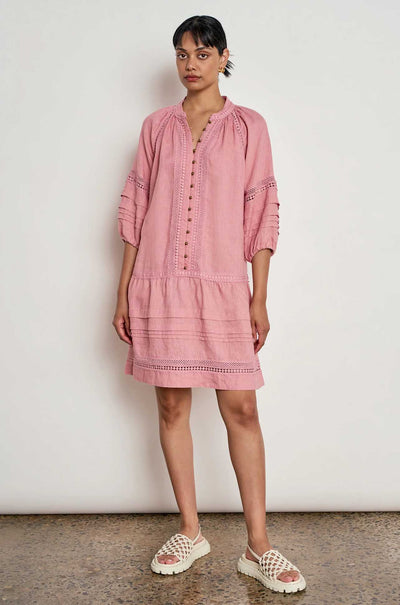 Zoe Kratzmann - jostle dress in pink clay