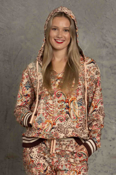 Johnny Was - Jungle Paisley Classic Oversized Hoodie