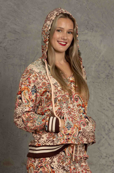 Johnny Was - Jungle Paisley Classic Oversized Hoodie
