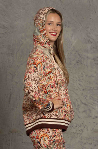 Johnny Was - Jungle Paisley Classic Oversized Hoodie