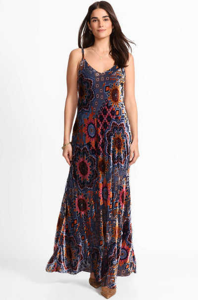 Johnny Was - Kanako Dress in Sisi Burnout