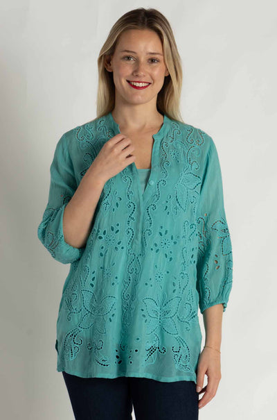 Johnny Was - Kallia Tunic in Baltic