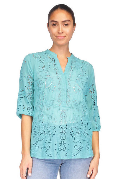 Johnny Was - Kallia Tunic in Baltic