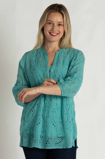 Johnny Was - Kallia Tunic in Baltic