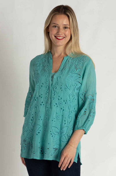 Johnny Was - Kallia Tunic in Baltic