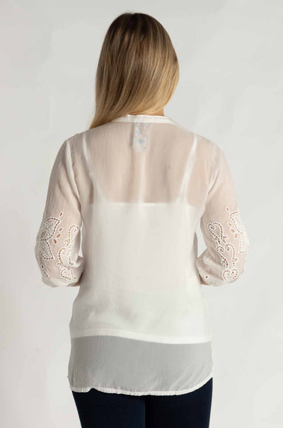 Johnny Was - Kallia Tunic in White