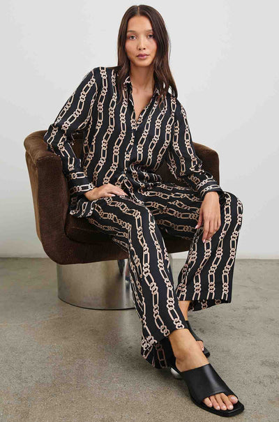 Rails - Damani Pant in Black Gold Link