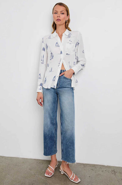 Rails - Kathryn Shirt in Sailboats