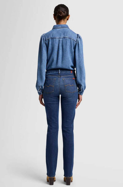 7 For All Mankind - Kimmie Straight in Duchess