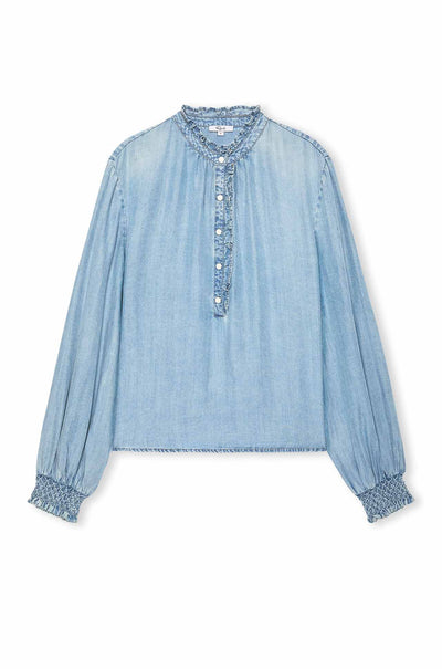 Rails - Kimmy LS Top in Washed Blue