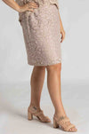 Mela Purdie - Knee Skirt in Broderie Lace