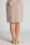 Mela Purdie - Knee Skirt in Broderie Lace