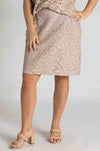 Mela Purdie - Knee Skirt in Broderie Lace