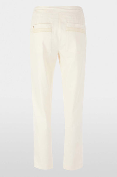 Marc Cain - Leo's Oasis Fordon Trousers in Bright Ecru