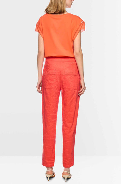 Marc Cain - Leo's Oasis Fordon Trousers in Bright Tomato