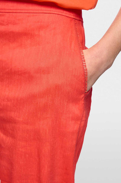 Marc Cain - Leo's Oasis Fordon Trousers in Bright Tomato