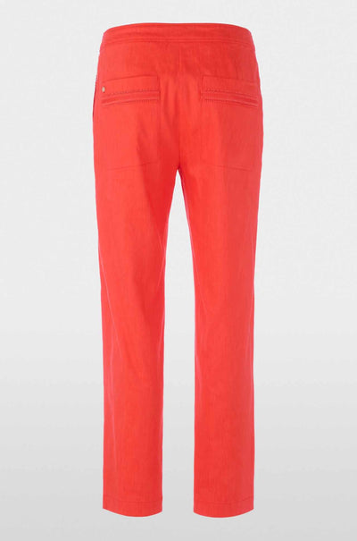 Marc Cain - Leo's Oasis Fordon Trousers in Bright Tomato