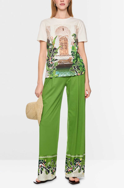 Marc Cain - Leo's Oasis Rethink Together Printed T-Shirt