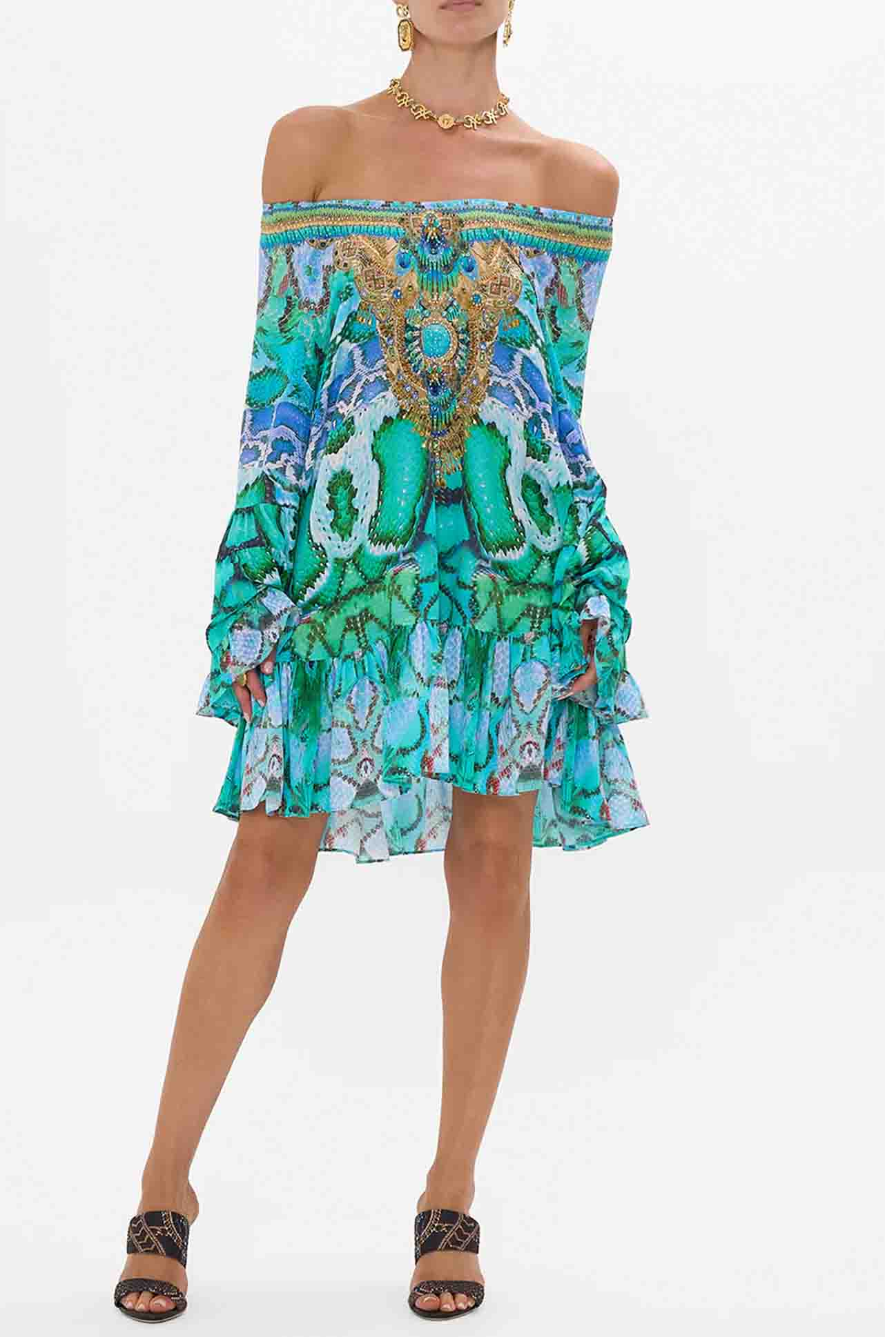 Camilla - Land Of Wonder A Line Frill Dress - Zambezee Camilla - Land Of Wonder A Line Frill Dress - Zambezee