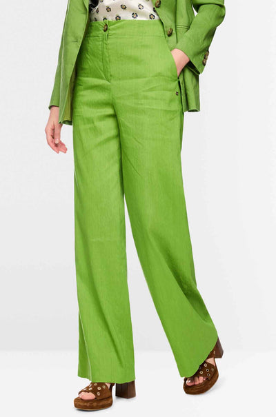 Marc Cain - Leo's Oasis Waukee Trousers in Garden Green