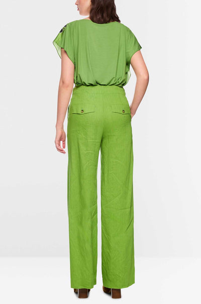 Marc Cain - Leo's Oasis Waukee Trousers in Garden Green
