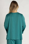 Mela Purdie - LS Slice Neck Plaza in Stretch Gloss