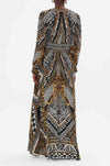 Camilla - Look Up Tesoro Button Dress w/ Shaped Waistband