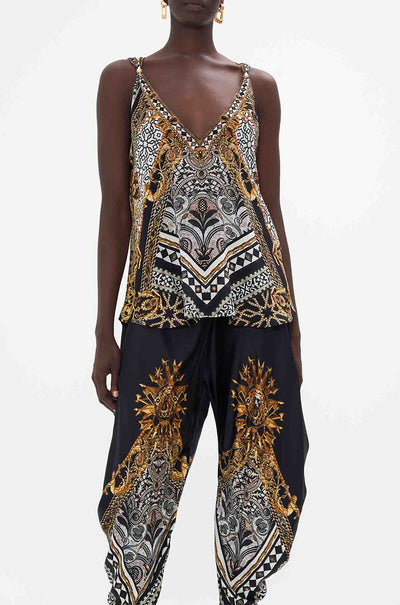 Camilla - Look Up Tesoro Tank Top w/ Strap Bead Detail