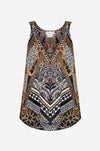 Camilla - Look Up Tesoro Tank Top w/ Strap Bead Detail