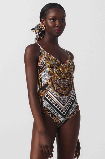 Camilla - Look Up Tesoro V-Neck Underwire One Piece