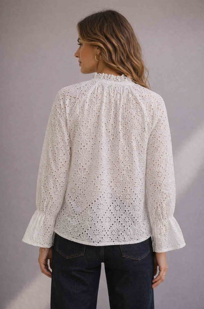 Azure and Indigo - Lacewood Blouse