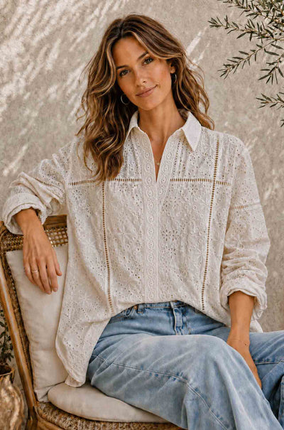 Azure and Indigo - Lacewood Shirt