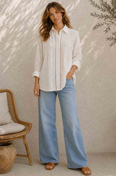 Azure and Indigo - Lacewood Shirt