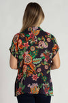 Johnny Was - Laiya Button Up in Clarkwood Navy