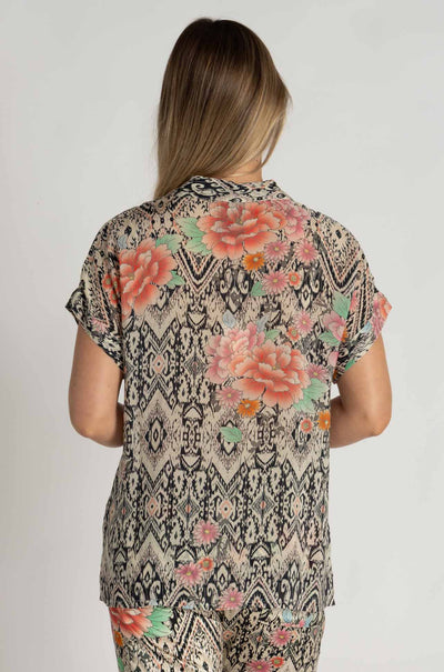 Johnny Was - Laiya Button Up in Azzie Flower