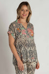 Johnny Was - Laiya Button Up in Azzie Flower