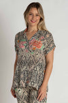 Johnny Was - Laiya Button Up in Azzie Flower