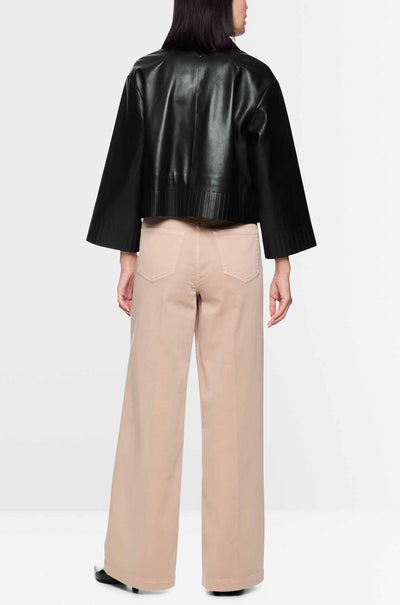 Marc Cain - Rethink Together Lamb Nappa Jacket in Black