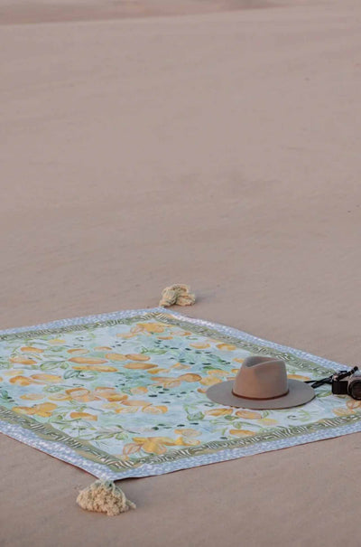 Wandering Folk - Le Lemon Picnic Rug