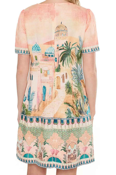 Johnny Was - Leela Jane Mini Dress in Sirena