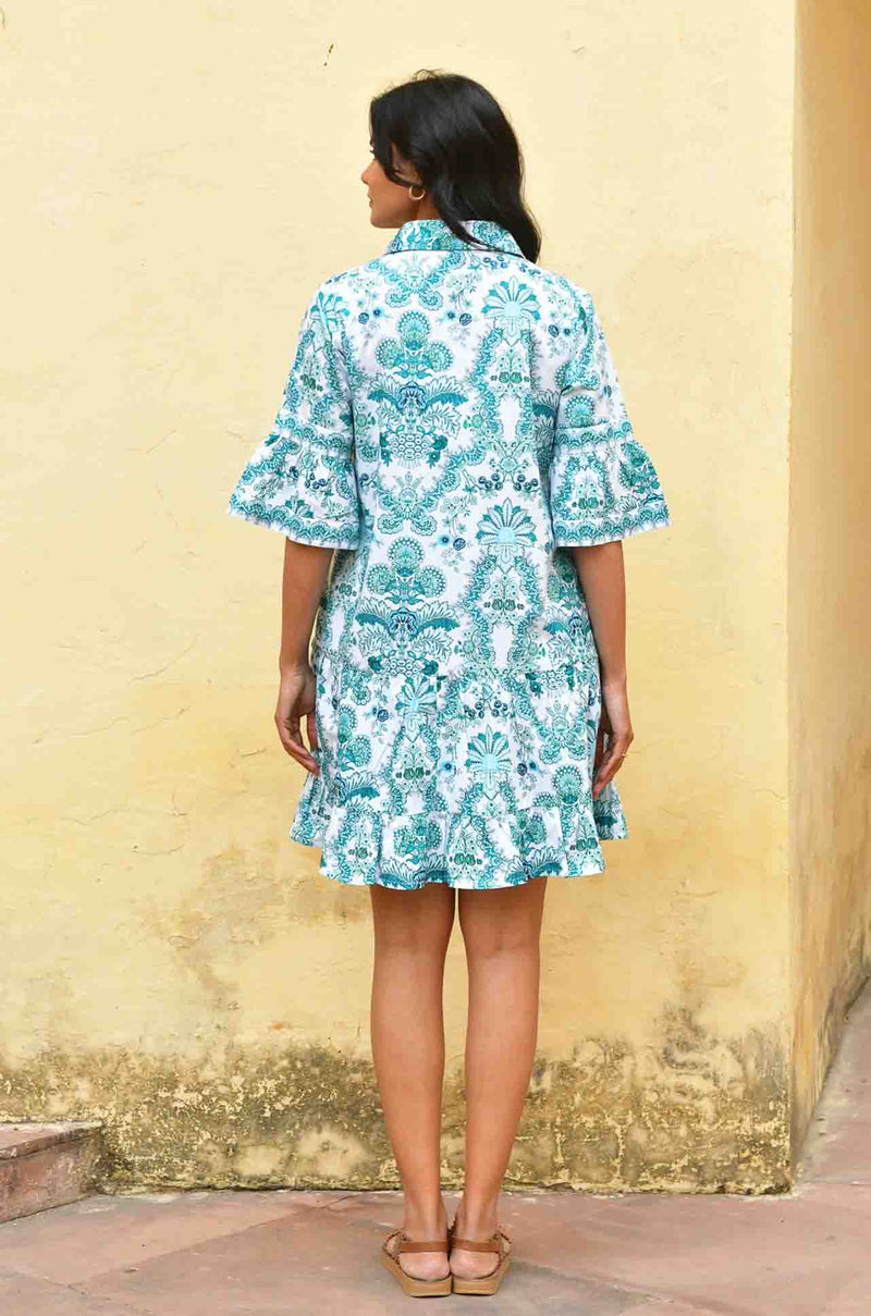 Azure and Indigo - Leilani Shirt Dress