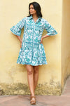 Azure and Indigo - Leilani Shirt Dress