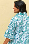 Azure and Indigo - Leilani Shirt Dress