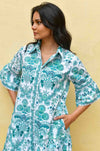 Azure and Indigo - Leilani Shirt Dress