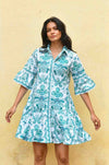 Azure and Indigo - Leilani Shirt Dress