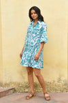 Azure and Indigo - Leilani Shirt Dress