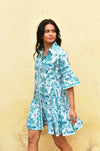 Azure and Indigo - Leilani Shirt Dress