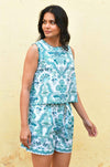 Azure and Indigo - Leilani Short Set