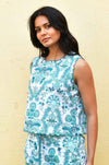 Azure and Indigo - Leilani Short Set